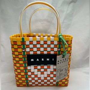 Marni Market Basket Bag - Multi